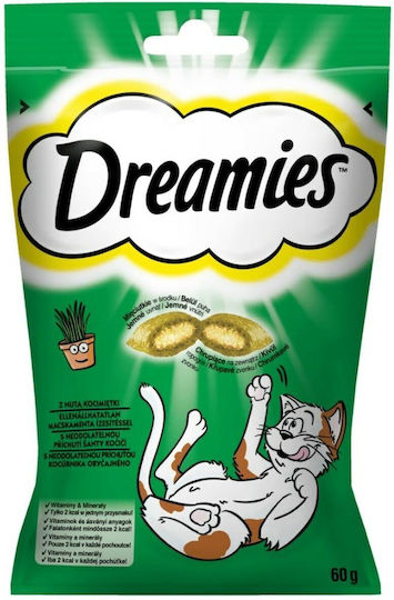 Dreamies Katzenleckerlis mit Katzenminze für Erwachsene Katzen 60gr