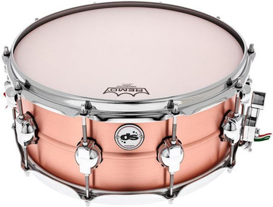 DS Drum Tambur Metalic Seamless Cooper Snare 14" x 6" Cupru