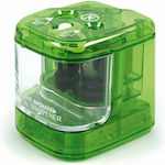 Ico Plastic Double Pencil Sharpener Green