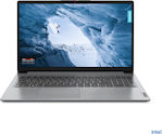 Lenovo IdeaPad 1 15IAU7 15" IPS FHD (Kern i3-1215U/8GB/256GB SSD/Fenster 11 S) Cloud Grey (GR Tastatur)