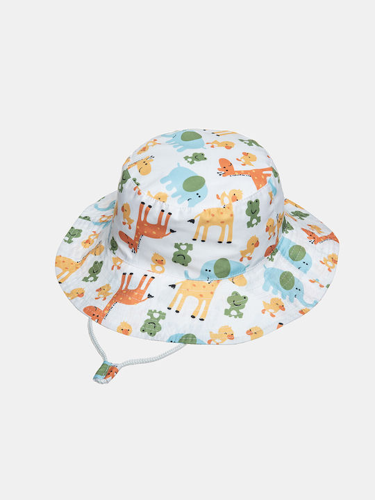 Alouette Kids' Hat Bucket Fabric White