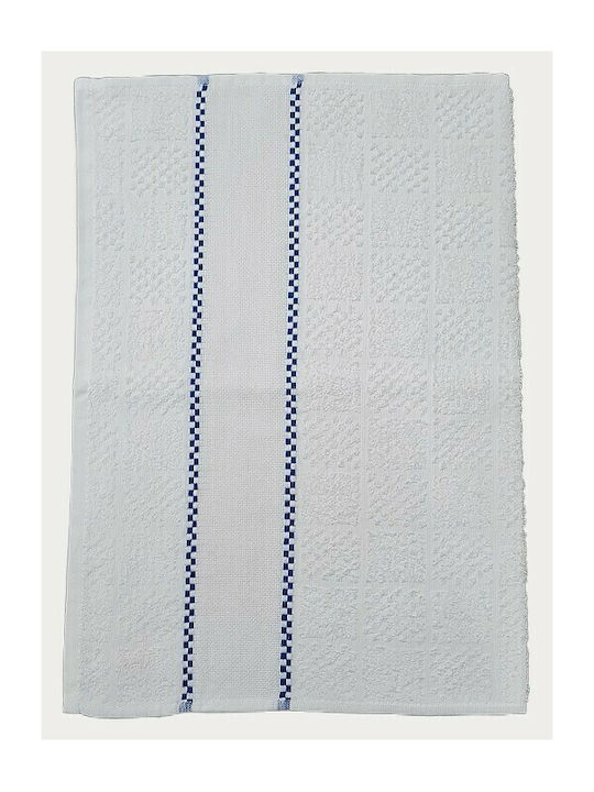 Stafil Towel made of 100% Cotton in White Color 50x68cm 1pcs