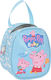 Safta Peppa Pig Baby Schulische Isothermische Hand-Lunch-Tasche 5.86Es Hellblau Peppa Schwein 19 x 14 x 22cm