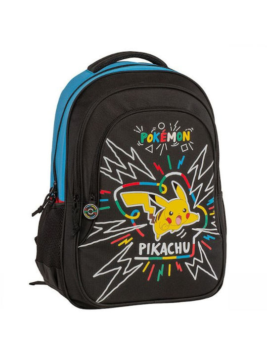 Graffiti Pokemon School Bag Backpack Elementary, Elementary in Black color