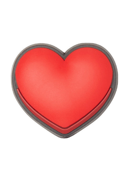 Crocs Jibbitz Charm Heart Red
