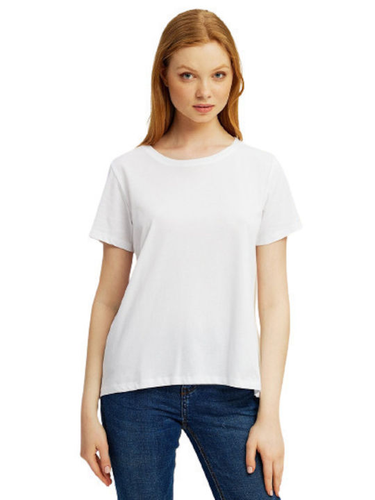 Forel Damen T-Shirt Weiß
