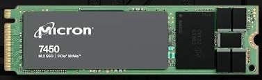 Micron 7450 Pro SSD 960GB τύπου M.2 με σύνδεση PCI Express 4.0 MTFDKBA960TFR-1BC1ZABYYR