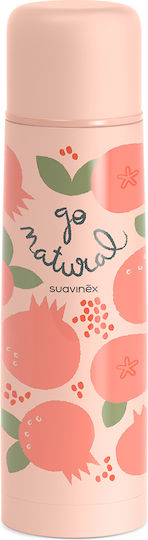 Suavinex Natural Grenade Baby Thermos for Liquids Stainless Steel 500ml