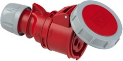 PCElectric Θηλυκή Πρίζα Βιομηχανικού Τύπου 2142-6 2τμχ