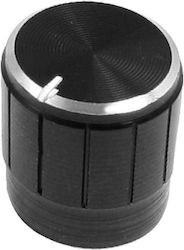 Haitronic Rotary Knob Cap 15x17mm Black HS2223-B