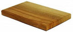 Rectangular Wooden Chopping Board Brown 37x26cm