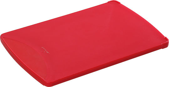 Zassenhaus Rectangular Plastic Chopping Board Red 25x16cm
