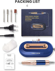 Nail Drill Power 24W Blue with 35000 Rotations ...