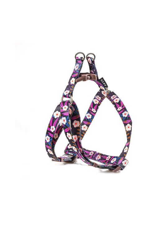 Glee Hundegeschirr Flower Fuchsie Mittel 35-60cm 89260