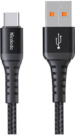 Mcdodo USB 2.0 Cable USB-C male - USB-A 65W Μαύρο 1m CA-2271
