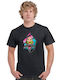 Pegasus Dragon Ball Z T-shirt Черен