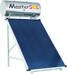 MasterSOL Inox Ηλιακός Θερμοσίφωνας 160 λίτρων Glass Διπλής Ενέργειας με 2.5τ.μ. Συλλέκτη