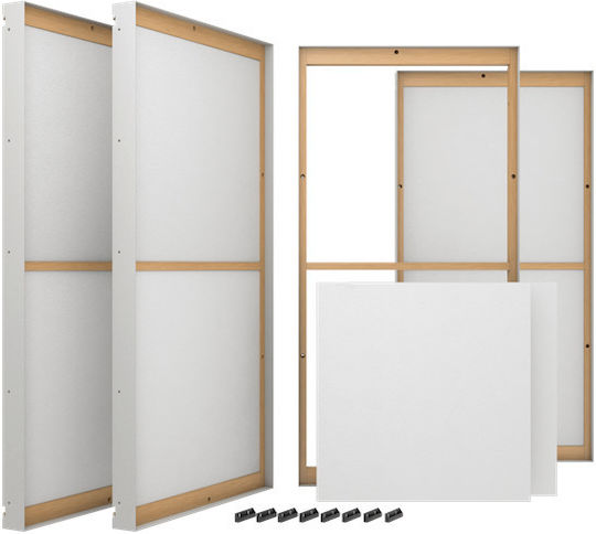 Vicoustic VicSpacer Plus Panou Fonoabsorbant (4buc) 119.4cm x 59.9cm x 66mm în Culoarea Alb