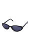 Kenzo Kochi Women's Sunglasses with Black Plastic Frame and Black Lens