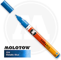 Molotow One4all Marker Acrilic 1.5mm Albastru
