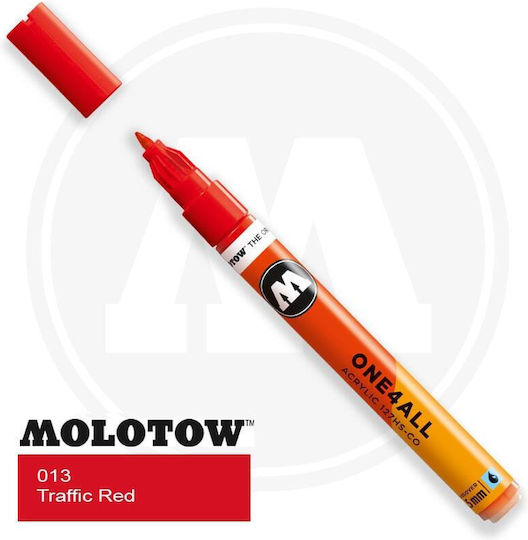 Molotow One4all Marker Acrilic 1.5mm Roșu