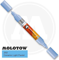 Molotow One4all Acrylic Marker 4mm Light Blue