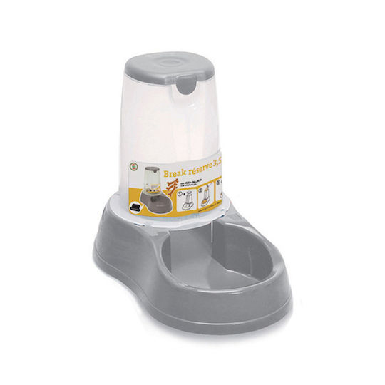 Stefanplast BREAK RESERVE Waterer / Feeder for Cat 3.5lt in Gray Color