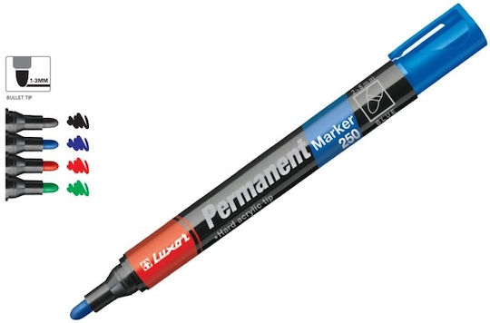 Luxor Ανεξίτηλος Μαρκαδόρος Μπλε 3mm