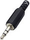KAL Electronics STEREO Plug 3.5mm Jack male Black (XS-P032)