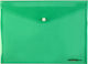 A&G Paper Folder with Button for Paper A4 Green