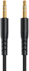 Vipfan 3.5mm male - 3.5mm male Cable Black 1m (L04) Vipfan 3.5mm male - 3.5mm male Cable Black 1m (L04)