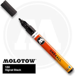Molotow One4all Ακρυλικός Μαρκαδόρος Μαύρος Molotow One4all Ακρυλικός Μαρκαδόρος Μαύρος