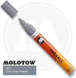 Molotow One4all Ακρυλικός Μαρκαδόρος Γκρι 4mm