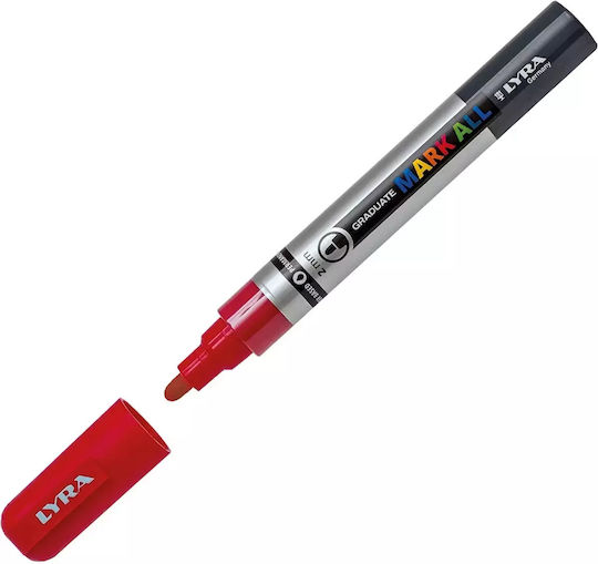 Lyra Marker de Proiectare 2mm Roșu