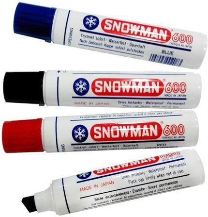 Snowman Μαρκαδόρος Πίνακα Μπλε 12mm