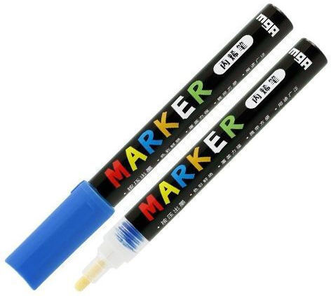 M&G Ακρυλικός Μαρκαδόρος Μπλε 2mm