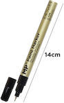 Madrid Papel Permanent Marker 0.7mm Gold 1Stück