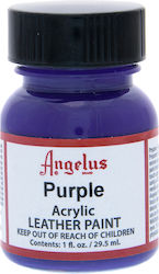 Angelus Acrylic Paint Liquid Craft Paint Purple for Leather 29.5ml