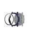Plastikhülle mit Glas in Blau Farbe für Amazfit GTR 2