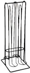 Aria Trade Metal Capsule Stand for 32 Nespresso Pods 29.5x12.5x29.5cm AT0000986