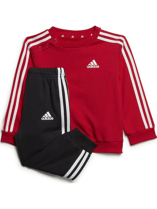 Treninguri Pentru Copii Set Trening Roșu 2 Bucăți Essentials 3-Stripes