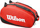 Wilson Tour Τσάντα Πλάτης Padel 2 Ρακετών Κόκκινη