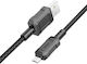 Hoco Leader X94 Regular USB 2.0 to micro USB Cable Μαύρο