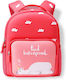 NOHOO Schulranzen Rucksack Kindergarten Rosa 24 x 13 x 32cm