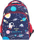 NOHOO Enjoy My Space Trip Schulranzen Rucksack Kindergarten Lila 25 x 14 x 35cm
