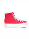 Jeffrey Campbell Γυναικεία Sneakers Κόκκινα