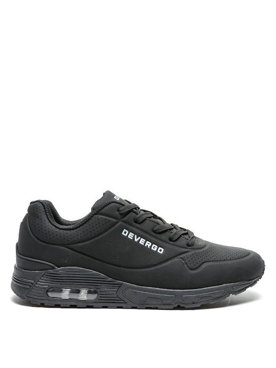 Devergo Bărbați Sneakers Negre