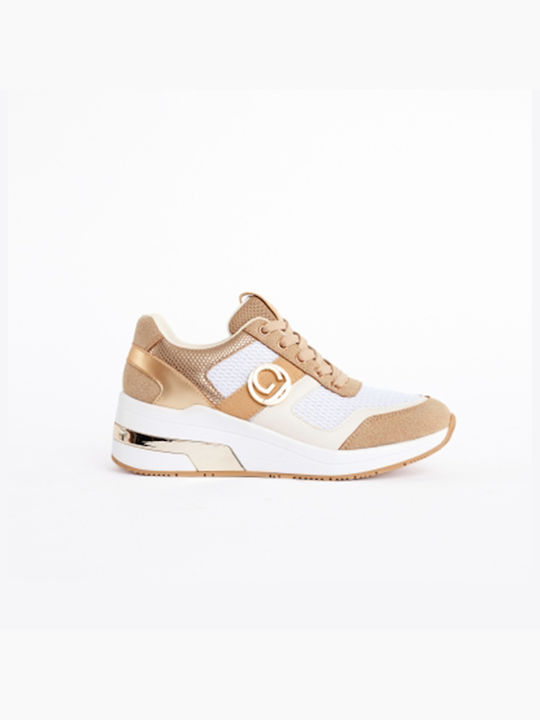 Gaudi Γυναικεία Sneakers Λευκά