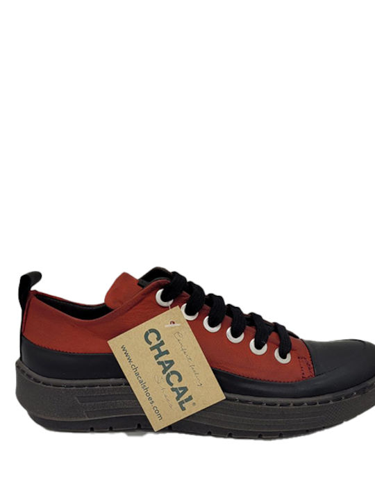 Chacal Damen Anatomisch Sneakers Rot