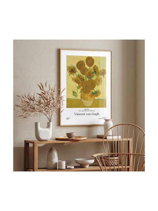 Walls Frame Copy of Van Gogh Wooden 30x40cm